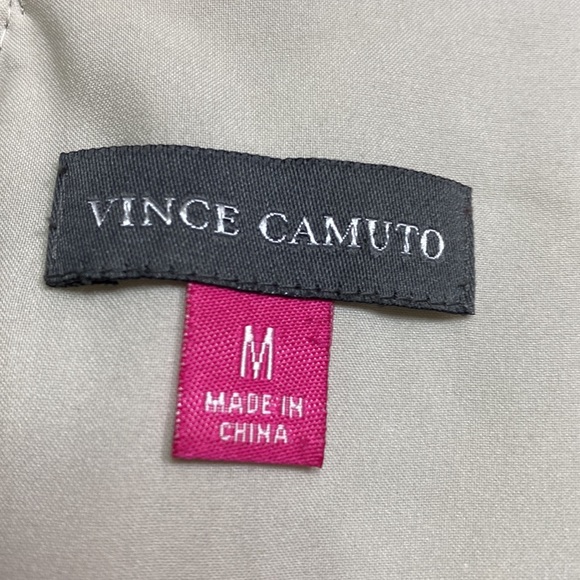 Vince Camuto Medium Silver Beaded Tank with Zipper Back - Picture 5 of 7